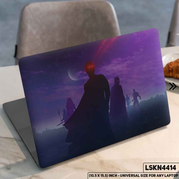 Flash Justice League Matte Finished Removable Waterproof Laptop Sticker & Laptop Skin (Including FREE Accessories) - LSKN4414 - DDecorator