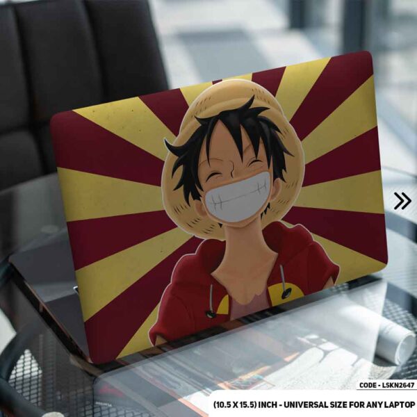 Fantasy Smiling Boy Illustration Matte Finished Removable Waterproof Laptop Sticker & Laptop Skin (Including FREE Accessories) - LSKN2647 - DDecorator
