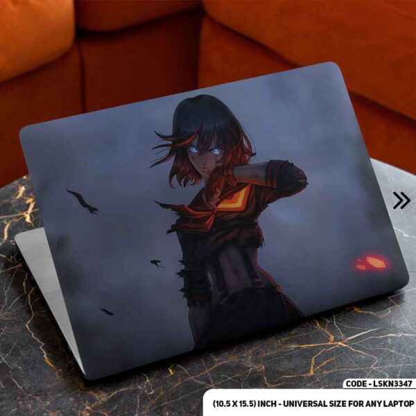Digital Fantacy Anime Digital Art Illustration Matte Finished Removable Waterproof Laptop Sticker & Laptop Skin (Including FREE Accessories) - LSKN3347 - DDecorator