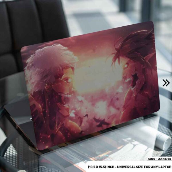 Digital Fantacy Anime Illustration Matte Finished Removable Waterproof Laptop Sticker & Laptop Skin (Including FREE Accessories) - LSKN2788 - DDecorator