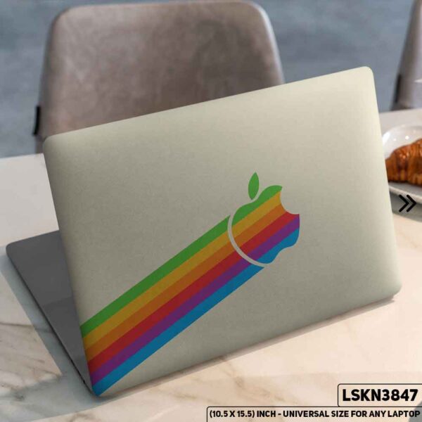 Brand Logo Matte Finished Removable Waterproof Laptop Sticker & Laptop Skin (Including FREE Accessories) - LSKN3847 - DDecorator