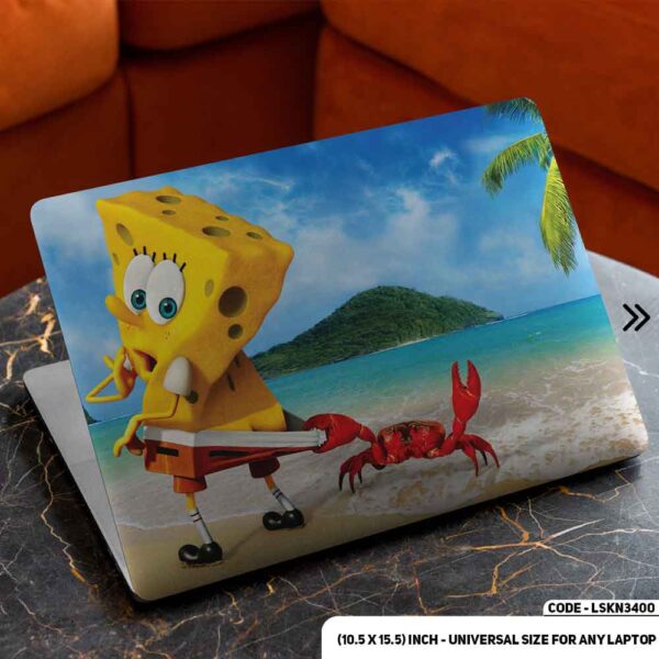 Digital Fantacy Cartoon Anime Digital Art Illustration Matte Finished Removable Waterproof Laptop Sticker & Laptop Skin (Including FREE Accessories) - LSKN3400 - DDecorator