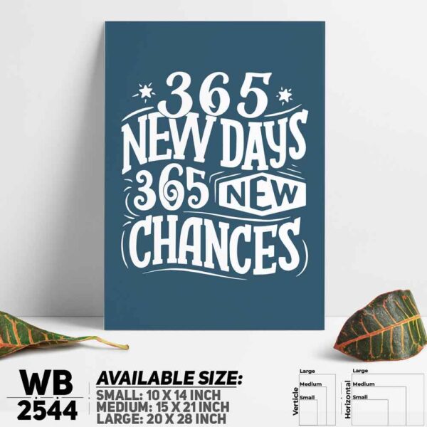 DDecorator Everyday Start Doing - Motivational Wall Decoration And Home Decoration PVC Wall Board And Wall Canvas - WB2544