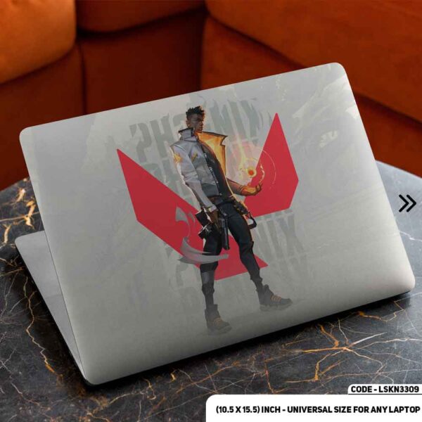 Valorant Digital Character Matte Finished Removable Waterproof Laptop Sticker & Laptop Skin (Including FREE Accessories) - LSKN3309 - DDecorator