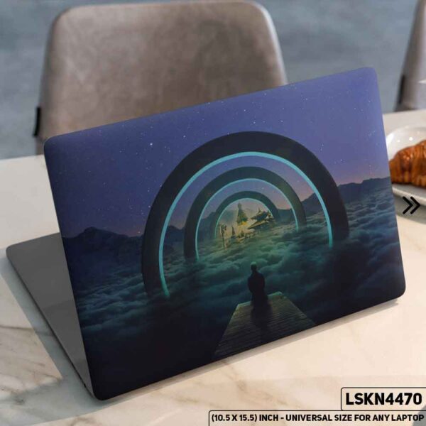 Fantacy Art Digital Illustration Matte Finished Removable Waterproof Laptop Sticker & Laptop Skin (Including FREE Accessories) - LSKN4470 - DDecorator