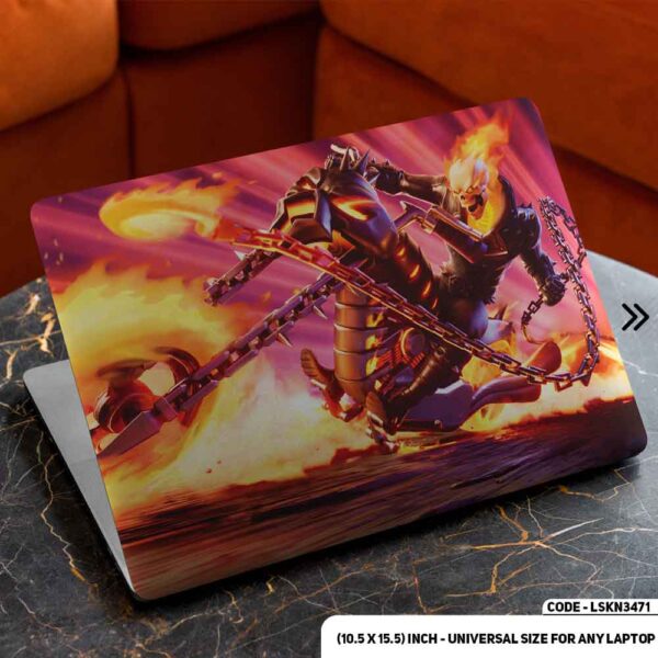 Digital Character Illustration Matte Finished Removable Waterproof Laptop Sticker & Laptop Skin (Including FREE Accessories) - LSKN3471 - DDecorator