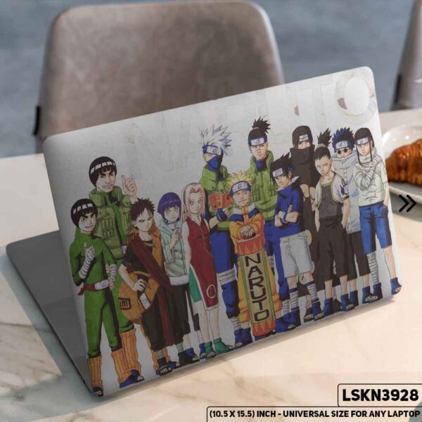 Anime Character Illustration Matte Finished Removable Waterproof Laptop Sticker & Laptop Skin (Including FREE Accessories) - LSKN3928 - DDecorator