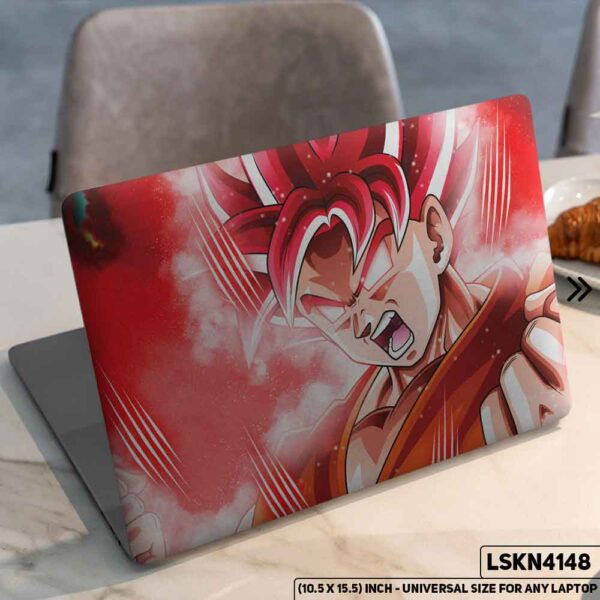 Dragon Ball Z Z Warriors Goku Matte Finished Removable Waterproof Laptop Sticker & Laptop Skin (Including FREE Accessories) - LSKN4148 - DDecorator