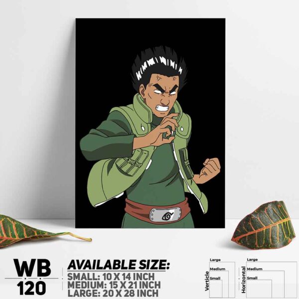 DDecorator Naruto Uzumak Manga Naruto Anime Wall Decoration And Home Decoration PVC Wall Board And Wall Canvas - WB120