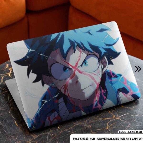 Anime Character Illustration Matte Finished Removable Waterproof Laptop Sticker & Laptop Skin (Including FREE Accessories) - LSKN3528 - DDecorator