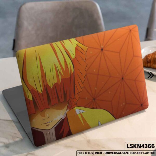 Demon Slayer: Kimetsu no Yaiba Matte Finished Removable Waterproof Laptop Sticker & Laptop Skin (Including FREE Accessories) - LSKN4366 - DDecorator