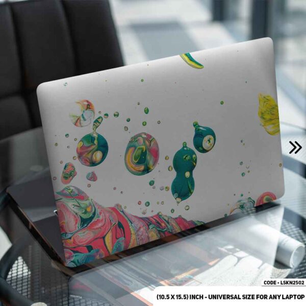 Liquid Water Drop Matte Finished Removable Waterproof Laptop Sticker & Laptop Skin (Including FREE Accessories) - LSKN2502 - DDecorator