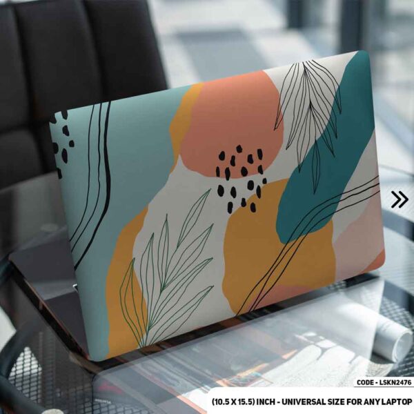 Seamless Pattern Matte Finished Removable Waterproof Laptop Sticker & Laptop Skin (Including FREE Accessories) - LSKN2476 - DDecorator