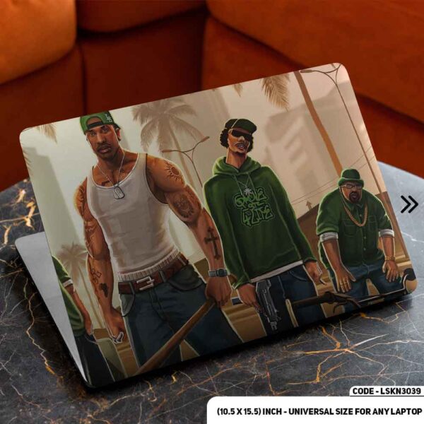 Digital Fantacy Cartoon  Art Illustration Matte Finished Removable Waterproof Laptop Sticker & Laptop Skin (Including FREE Accessories) - LSKN3039 - DDecorator