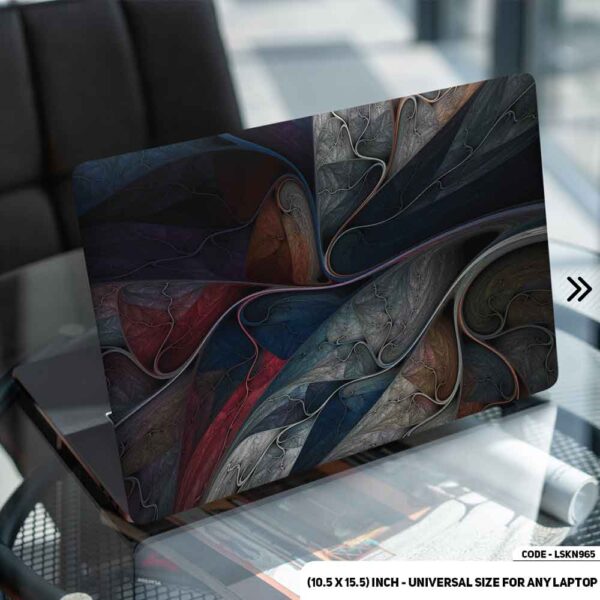 Marble Texture Matte Finished Removable Waterproof Laptop Sticker & Laptop Skin (Including FREE Accessories) - LSKN965 - DDecorator