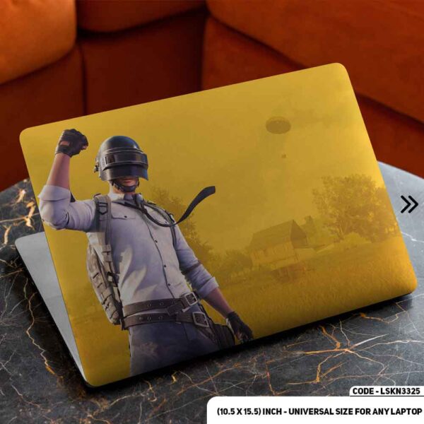 Digital Character Matte Finished Removable Waterproof Laptop Sticker & Laptop Skin (Including FREE Accessories) - LSKN3325 - DDecorator