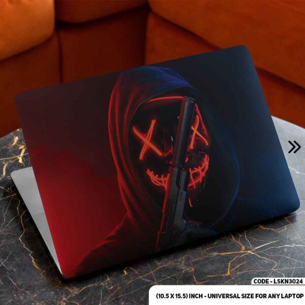 Digital Digital Character Art Illustration Matte Finished Removable Waterproof Laptop Sticker & Laptop Skin (Including FREE Accessories) - LSKN3024 - DDecorator