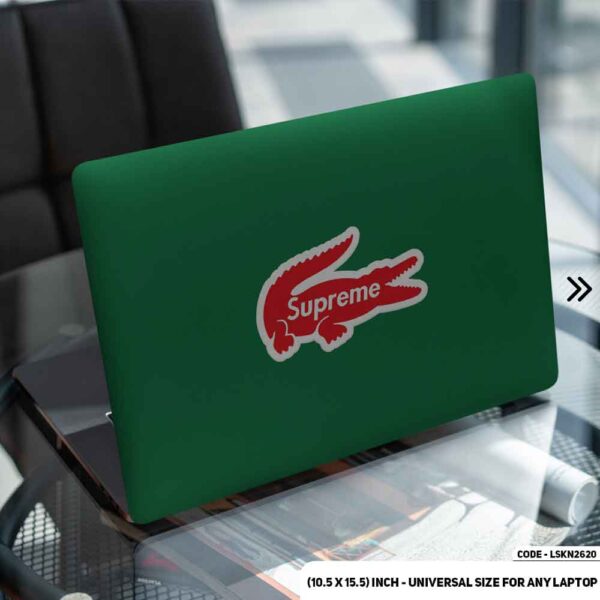 Luxury Brand Iconic Design Matte Finished Removable Waterproof Laptop Sticker & Laptop Skin (Including FREE Accessories) - LSKN2620 - DDecorator