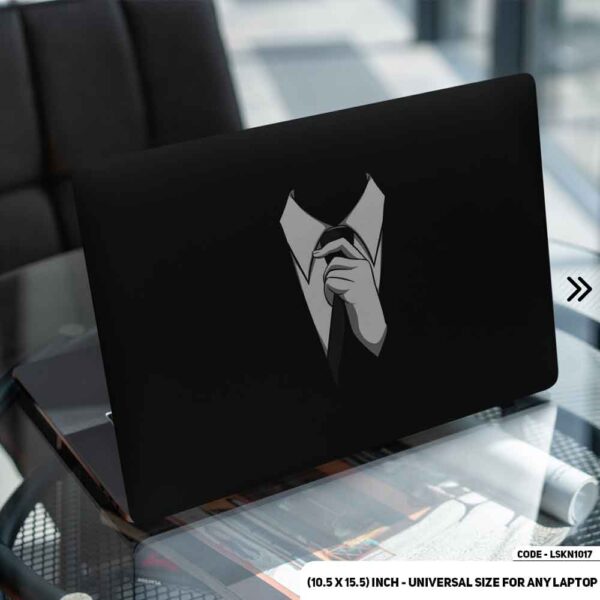 Anonymous Logo Matte Finished Removable Waterproof Laptop Sticker & Laptop Skin (Including FREE Accessories) - LSKN1017 - DDecorator
