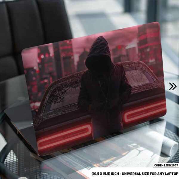 Digital Digital Character Art Illustration Matte Finished Removable Waterproof Laptop Sticker & Laptop Skin (Including FREE Accessories) - LSKN2887 - DDecorator