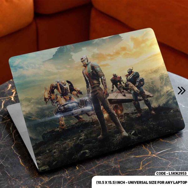 Digital Fantacy Cartoon Art Illustration Matte Finished Removable Waterproof Laptop Sticker & Laptop Skin (Including FREE Accessories) - LSKN2953 - DDecorator