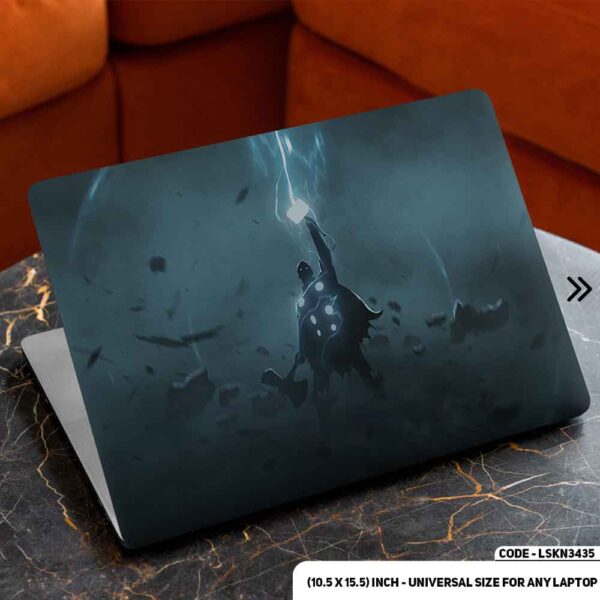 Adam Digital Character Matte Finished Removable Waterproof Laptop Sticker & Laptop Skin (Including FREE Accessories) - LSKN3435 - DDecorator