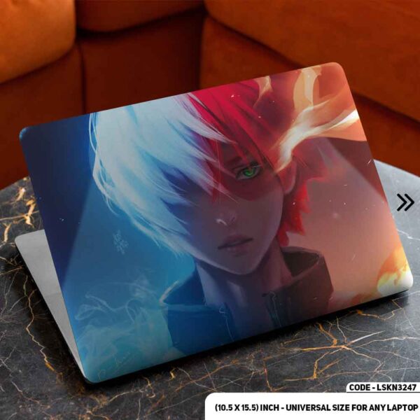 Digital Fantacy Anime Cartoon Art Illustration Matte Finished Removable Waterproof Laptop Sticker & Laptop Skin (Including FREE Accessories) - LSKN3247 - DDecorator