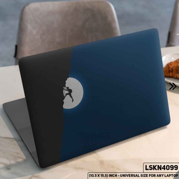 Motivational Mountain Climbing Matte Finished Removable Waterproof Laptop Sticker & Laptop Skin (Including FREE Accessories) - LSKN4099 - DDecorator
