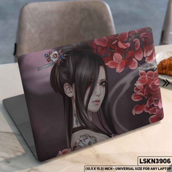 Fantacy Art Digital Illustration Matte Finished Removable Waterproof Laptop Sticker & Laptop Skin (Including FREE Accessories) - LSKN3906 - DDecorator