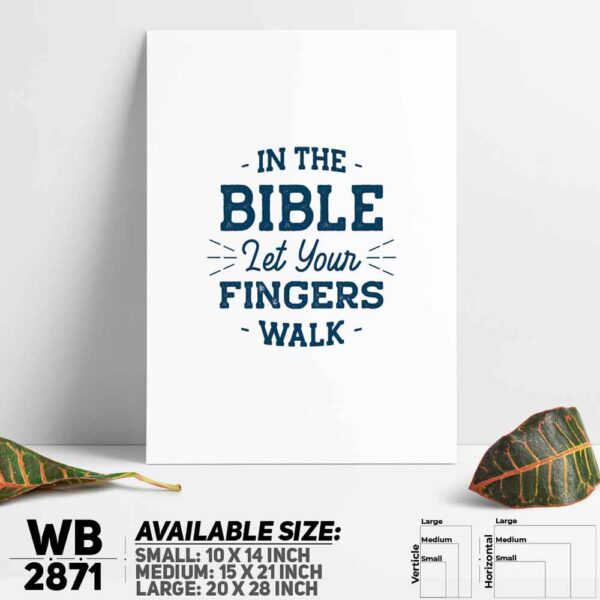 DDecorator In The Bible - Religious Wall Decoration And Home Decoration PVC Wall Board And Wall Canvas - WB2871