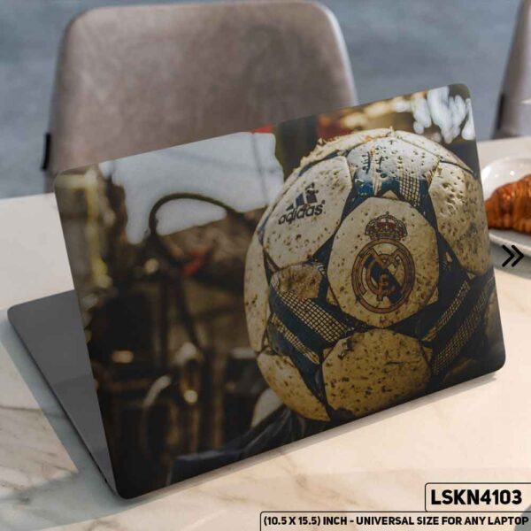 FIFA Football Matte Finished Removable Waterproof Laptop Sticker & Laptop Skin (Including FREE Accessories) - LSKN4103 - DDecorator