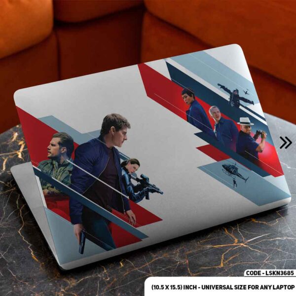Movie Character Illustration Matte Finished Removable Waterproof Laptop Sticker & Laptop Skin (Including FREE Accessories) - LSKN3685 - DDecorator