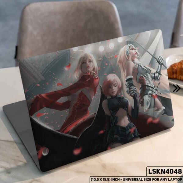 Fantacy Art Digital Illustration Matte Finished Removable Waterproof Laptop Sticker & Laptop Skin (Including FREE Accessories) - LSKN4048 - DDecorator