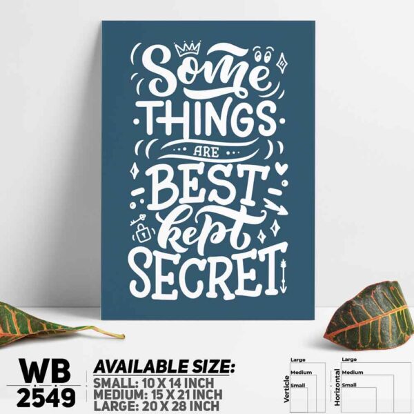 DDecorator Keep Your Dream Big - Motivational Wall Decoration And Home Decoration PVC Wall Board And Wall Canvas - WB2549