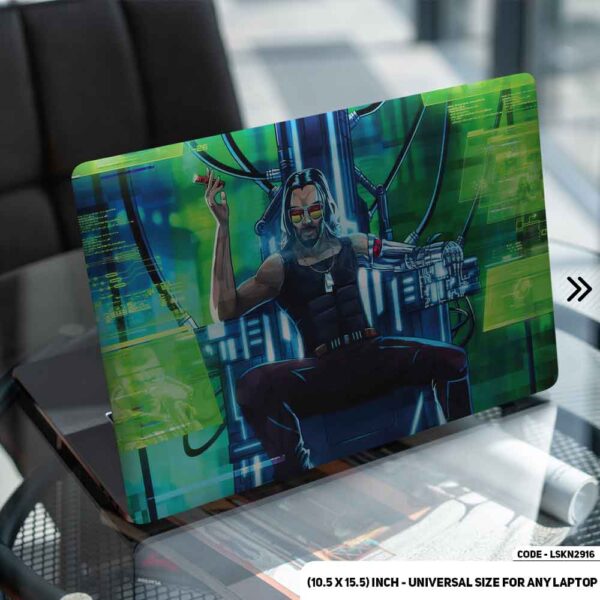 Digital Fantacy Art Illustration Matte Finished Removable Waterproof Laptop Sticker & Laptop Skin (Including FREE Accessories) - LSKN2916 - DDecorator