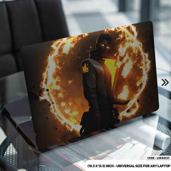 Cyberpunk Male Hero Matte Finished Removable Waterproof Laptop Sticker & Laptop Skin (Including FREE Accessories) - LSKN2631 - DDecorator