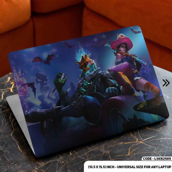 Digital Digital Character Art Illustration Matte Finished Removable Waterproof Laptop Sticker & Laptop Skin (Including FREE Accessories) - LSKN2989 - DDecorator