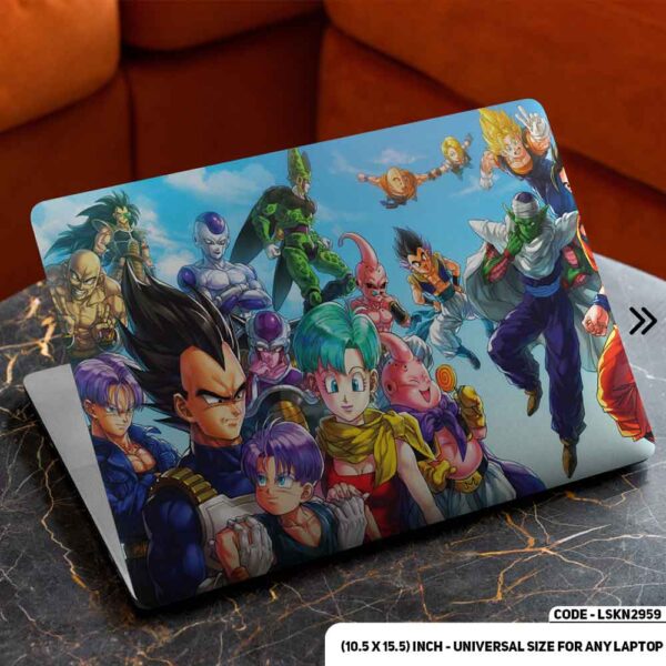 Digital Fantacy Cartoon Art Illustration Matte Finished Removable Waterproof Laptop Sticker & Laptop Skin (Including FREE Accessories) - LSKN2959 - DDecorator