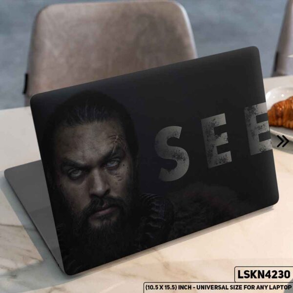 See 
Jason Momoa Matte Finished Removable Waterproof Laptop Sticker & Laptop Skin (Including FREE Accessories) - LSKN4230 - DDecorator