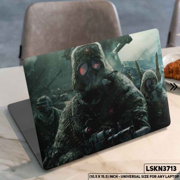 Digital Character Illustration Matte Finished Removable Waterproof Laptop Sticker & Laptop Skin (Including FREE Accessories) - LSKN3713 - DDecorator