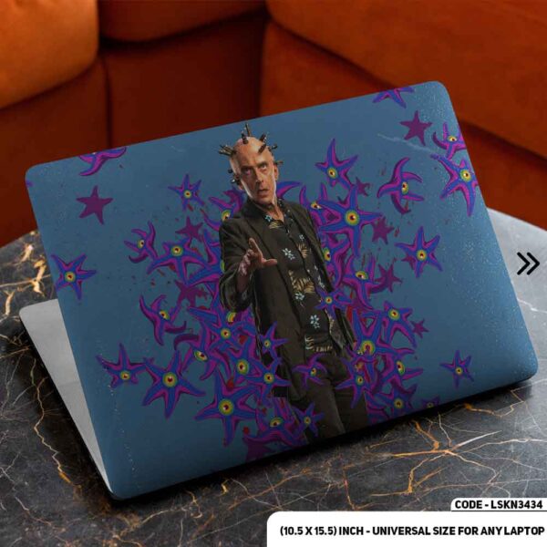 Digital Character Matte Finished Removable Waterproof Laptop Sticker & Laptop Skin (Including FREE Accessories) - LSKN3434 - DDecorator