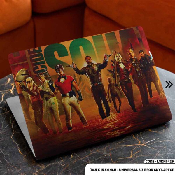 Digital Character Matte Finished Removable Waterproof Laptop Sticker & Laptop Skin (Including FREE Accessories) - LSKN3429 - DDecorator