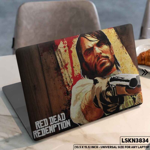 Digital Character Illustration Matte Finished Removable Waterproof Laptop Sticker & Laptop Skin (Including FREE Accessories) - LSKN3834 - DDecorator