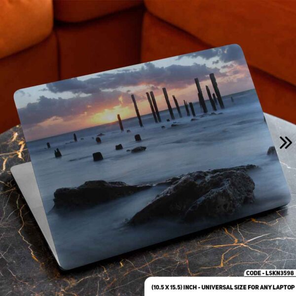 Fantacy Digital Illustration Matte Finished Removable Waterproof Laptop Sticker & Laptop Skin (Including FREE Accessories) - LSKN3598 - DDecorator