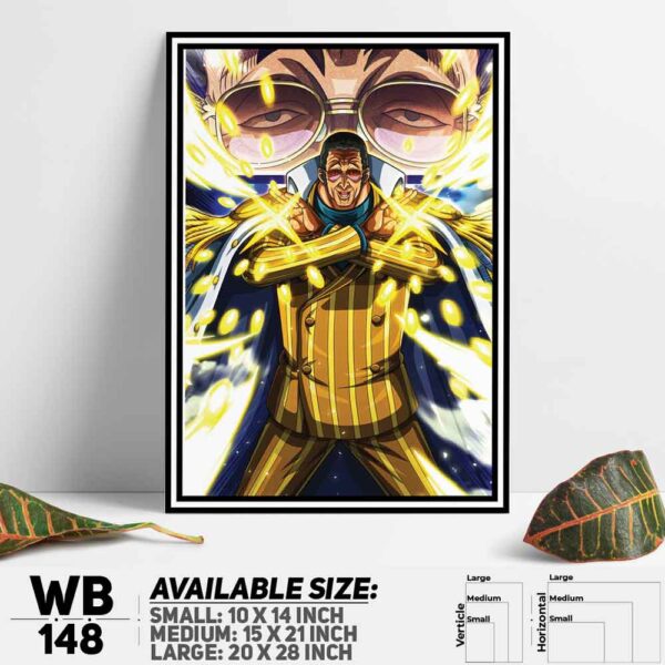 DDecorator One Piece Anime Manga series Wall Decoration And Home Decoration PVC Wall Board And Wall Canvas - WB148