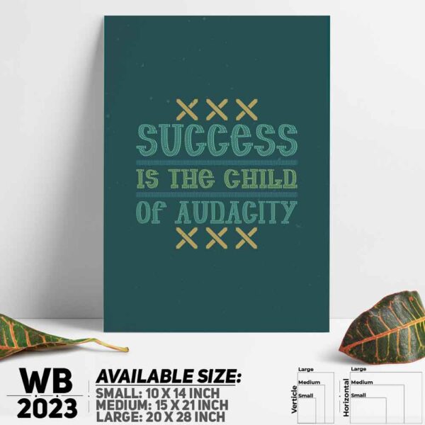 DDecorator Success - Motivational Wall Decoration And Home Decoration PVC Wall Board And Wall Canvas - WB2023