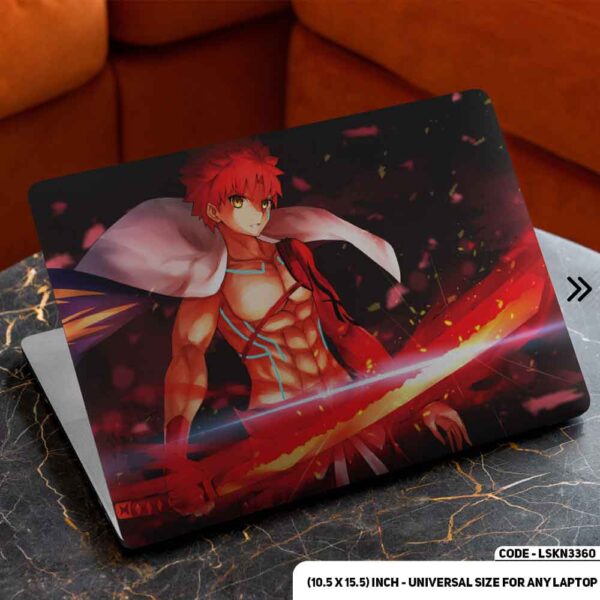 Digital Fantacy Anime Digital Art Illustration Matte Finished Removable Waterproof Laptop Sticker & Laptop Skin (Including FREE Accessories) - LSKN3360 - DDecorator