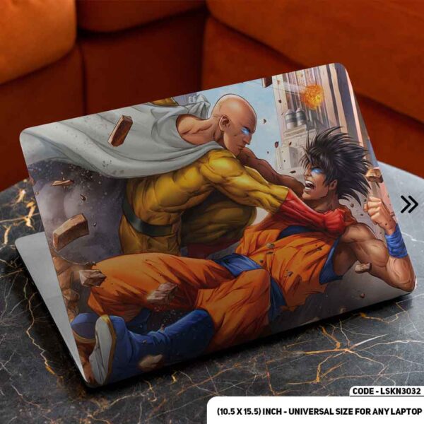 Digital Fantacy Cartoon Anime Art Illustration Matte Finished Removable Waterproof Laptop Sticker & Laptop Skin (Including FREE Accessories) - LSKN3032 - DDecorator