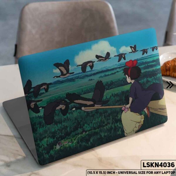 Fantacy Art Digital Illustration Matte Finished Removable Waterproof Laptop Sticker & Laptop Skin (Including FREE Accessories) - LSKN4036 - DDecorator