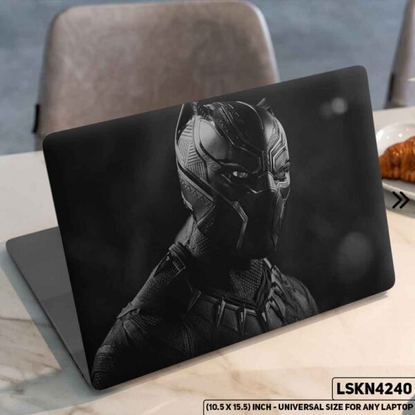 Black Panther Marvel Studios Matte Finished Removable Waterproof Laptop Sticker & Laptop Skin (Including FREE Accessories) - LSKN4240 - DDecorator